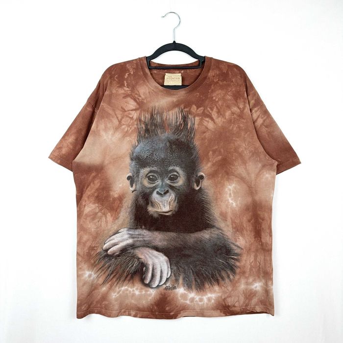 T-shirt The Mountain Orangotango Macaco Tie Dye XL