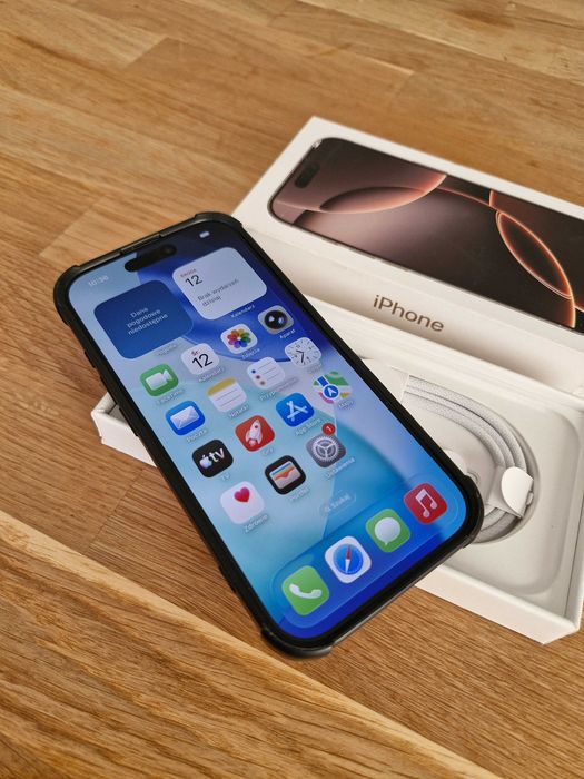 Apple iPhone 16 Pro / 128 GB / JAK NOWY / Bateria 100% / Gwarancja