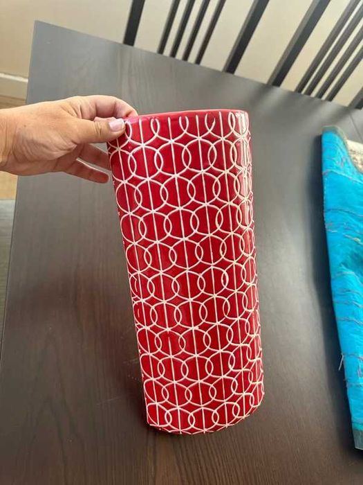 Jarro/Vaso decorativo Vermelho - Area
