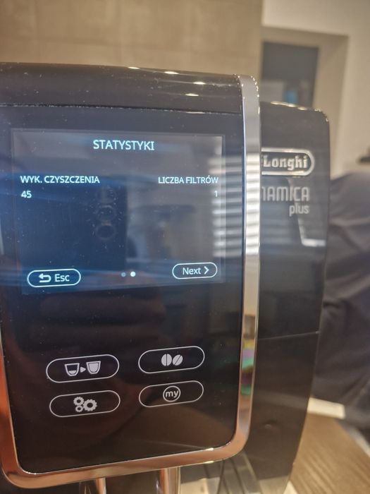 DeLonghi Dynamica plus ECAM370.70.B ex:4 eks