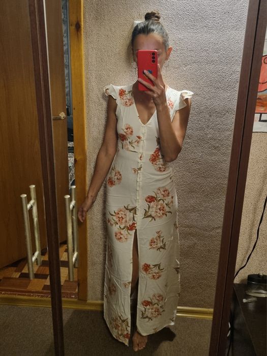 Жіноча літня сукня довга