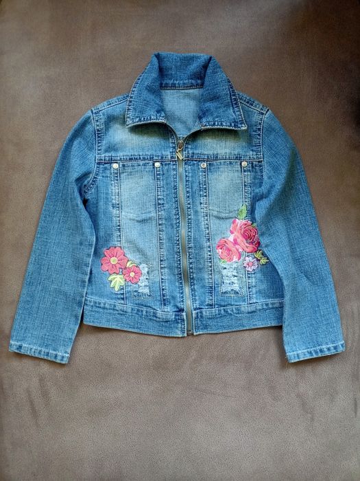 Пиджак джинсовый для девочки Gloria Jeans