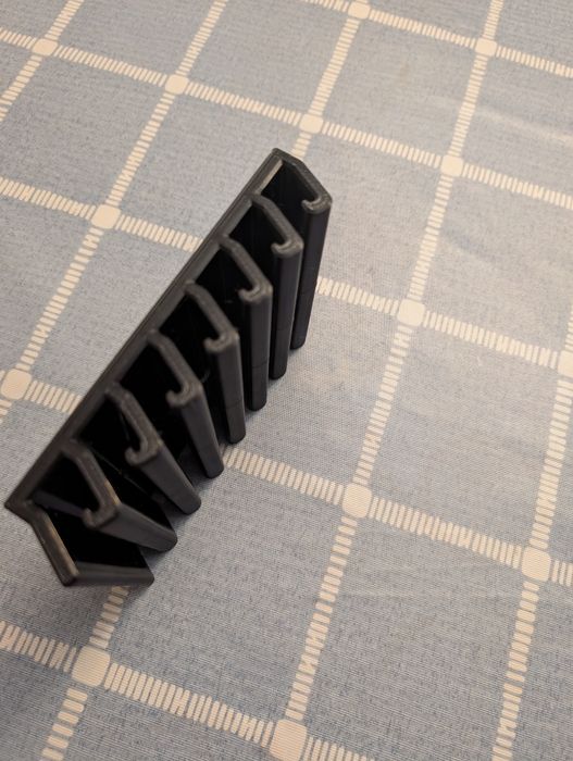 Suporte para tampas tupperware