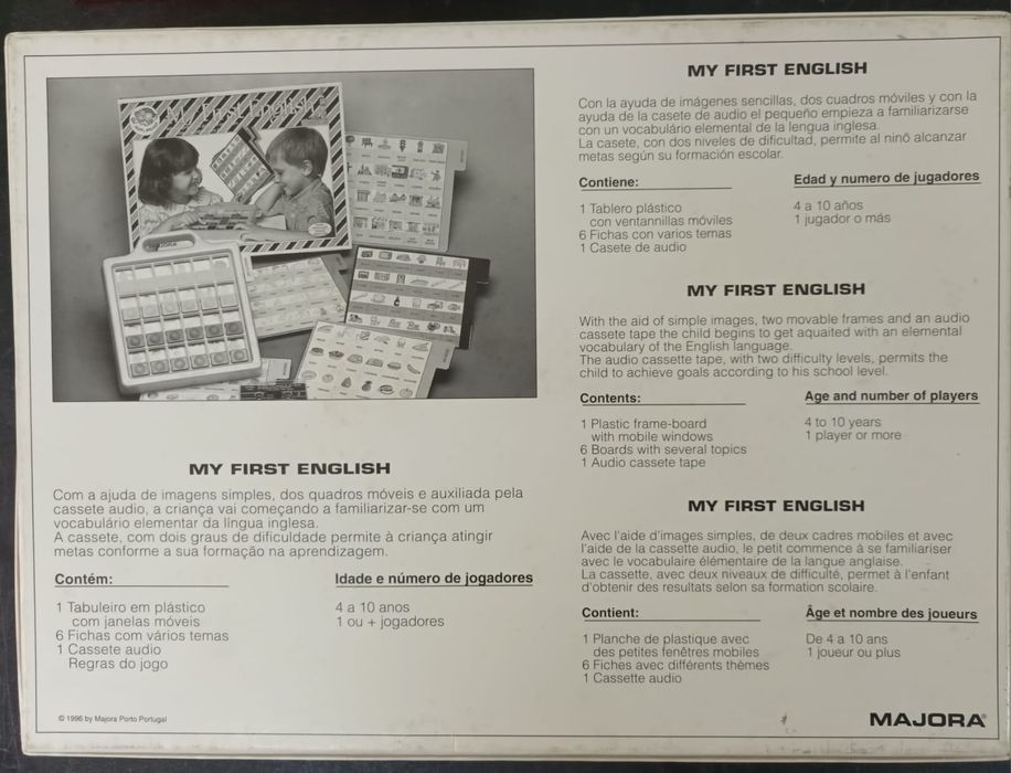 Jogo - My First English