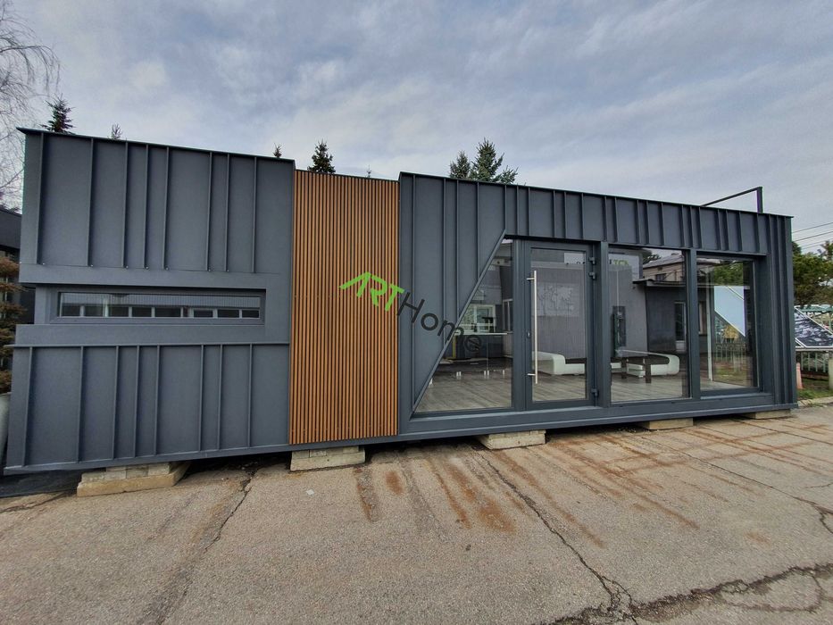 KONTENER Mieszkalny DOMEK całoroczny 32m2 | ARTHome