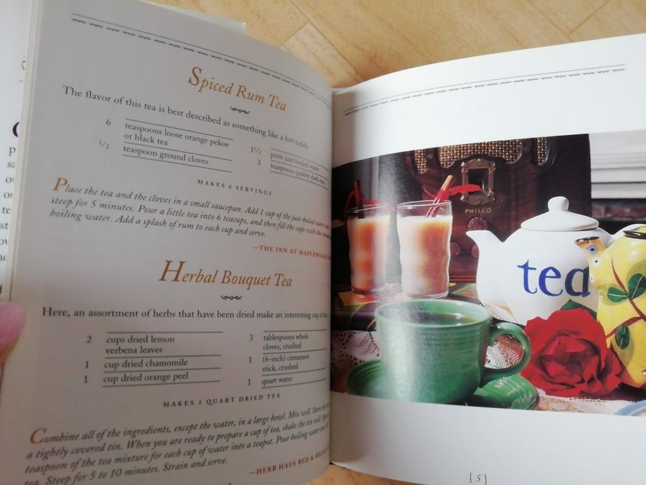 Tea-time, herbata książka po angielsku
