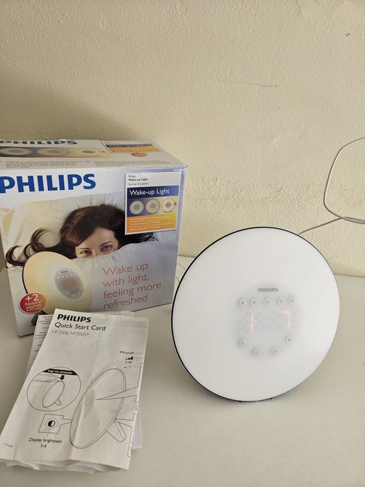 Luz Wake up light philips HF3505 HF3510 HF3506