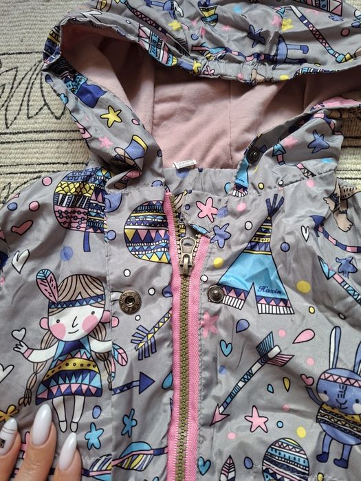 Набір речей 98р, лосіні і куртка