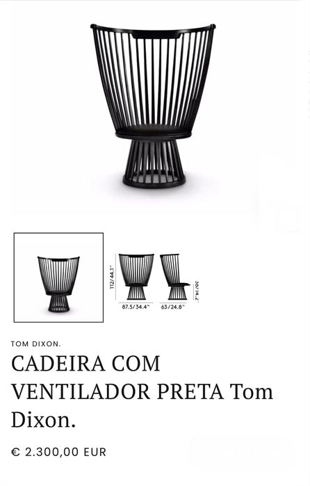 Poltrona designer TOM DIXON