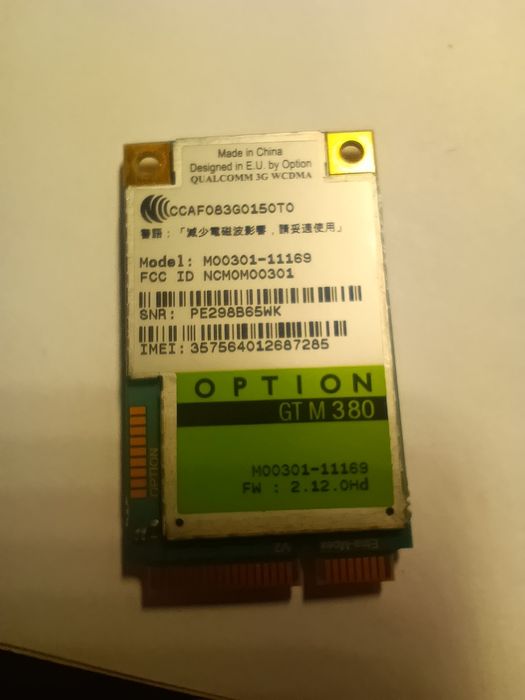 Zestaw kart wifi do laptopów