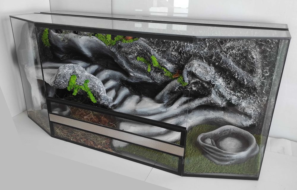 Terrarium dla żółwia lądowego z lampą, TW41KSŻ, AquaWaves