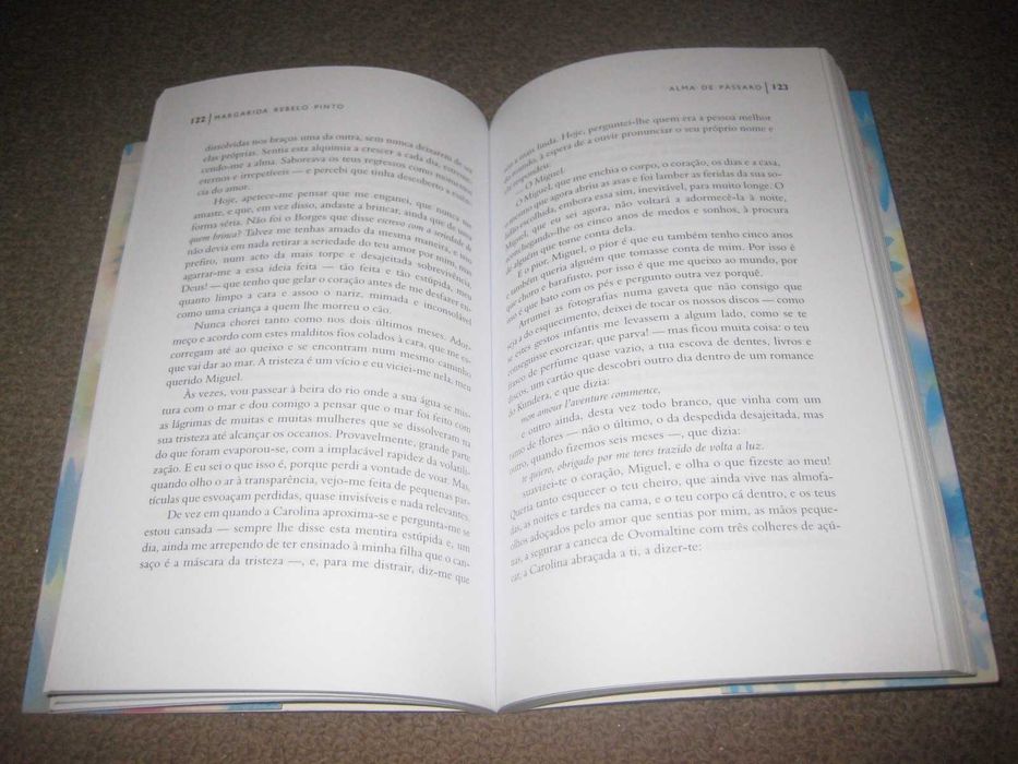Livro "Alma de Pássaro" de Margarida Rebelo Pinto
