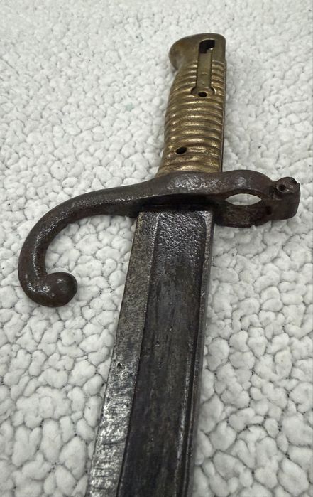 Antiga baioneta francesa séc.XIX
