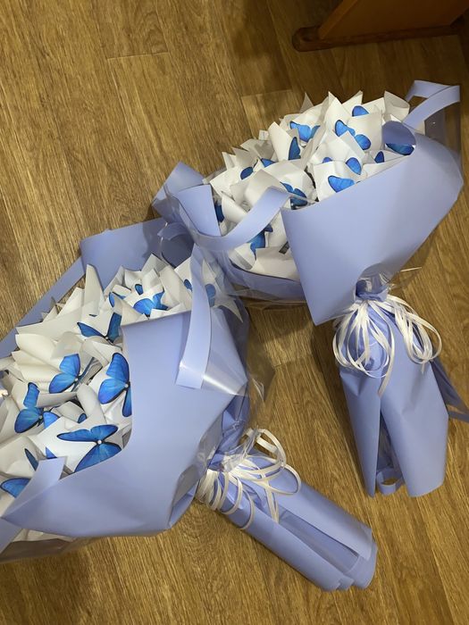 Букеты из бабочек