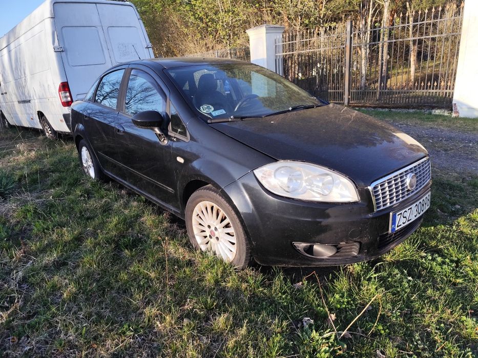 Fiat Linea 1.3 JTD diesel - wnętrze tapicerka karoseria silnik na części