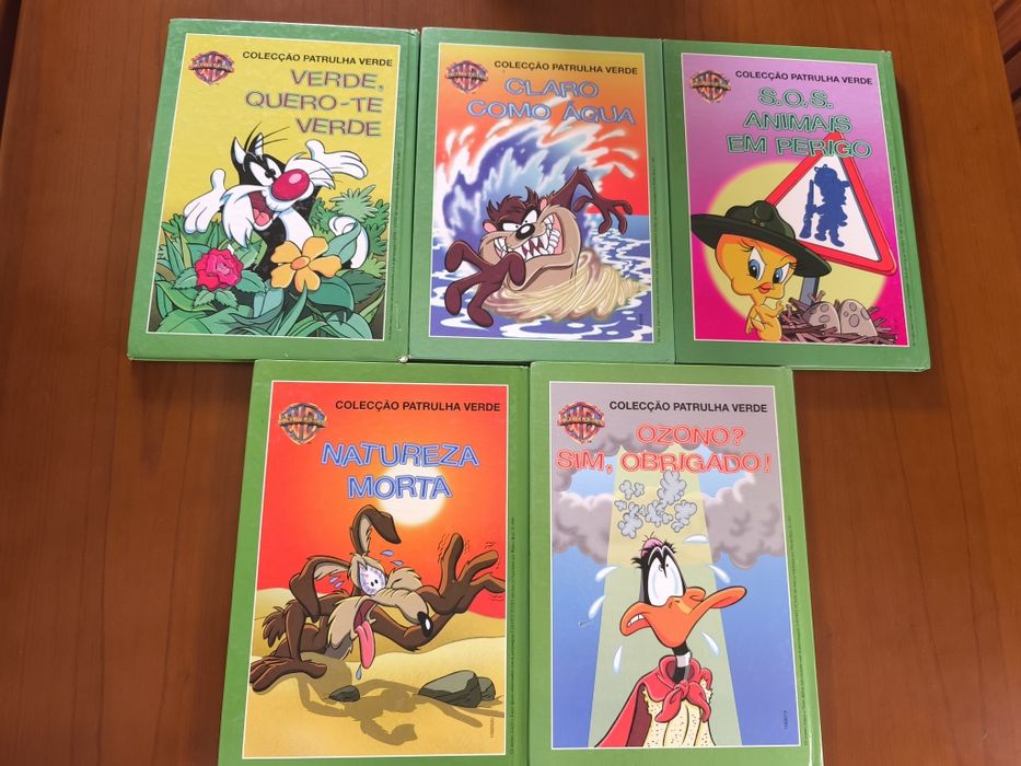Coleção 5 Livros Looney Tunes Colecção Patrulha Verde
Pack 5