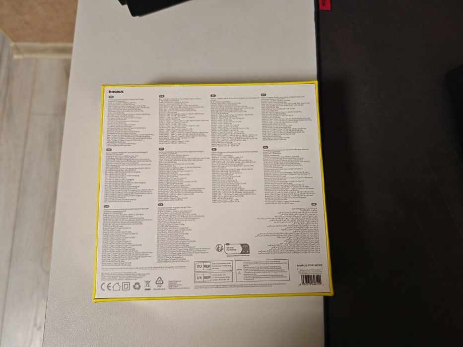 Baseus 240W Digital GaN зарядний пристрій новий