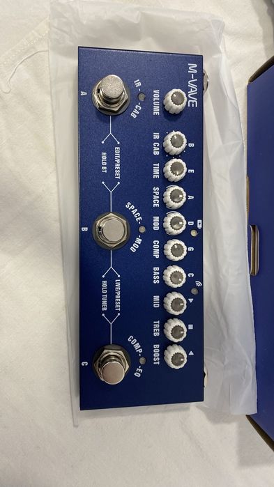 Pedaleira M-Vave CubeBaby Bass (Novo)