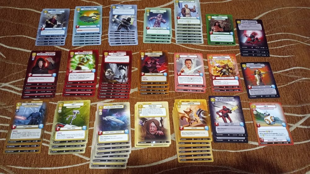 Star Wars Unlimited - zestaw kart z weekly boosteów