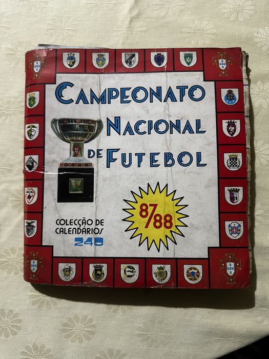 Caderneta epoca 1987/1988