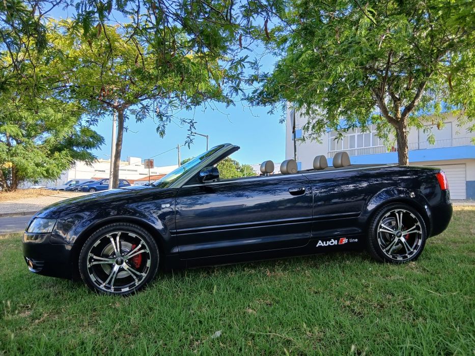Oportunidade audi a4 2.5tdi descapotável em ótimo estado