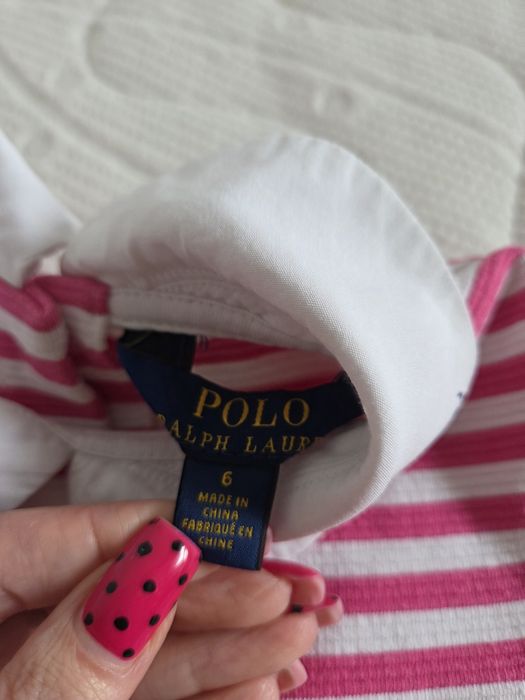 Sukienka dziewczęca Polo Ralph Lauren