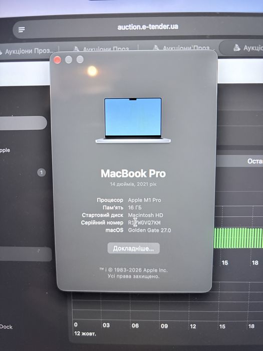 Macbook 14 pro m1 2021