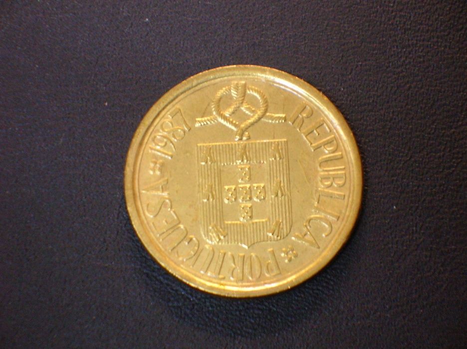 Moeda 10$00 - 1987 / Mundo Rural