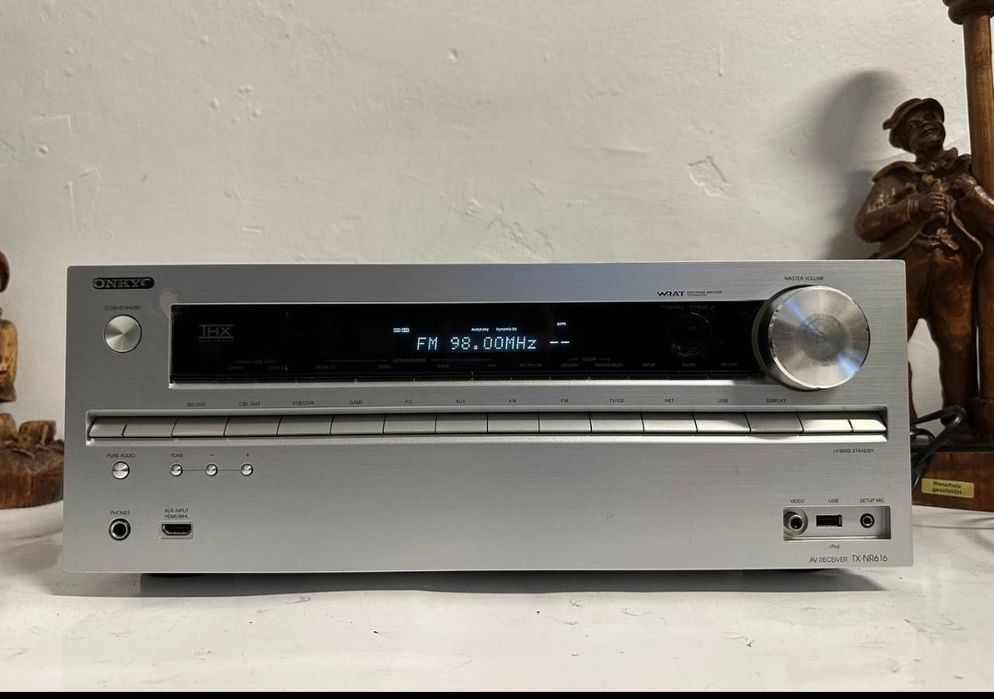 7.2 AV Amplituner ONKYO TX-NR616, HDMI, USB, Flac