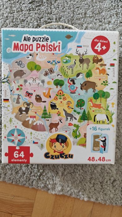 Puzzle Czu Czu mapa Polski
