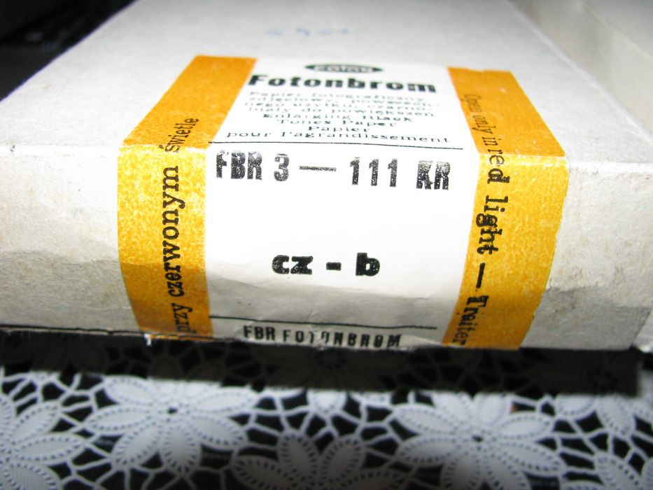 Agfa Fotonbrom papiery do ciemni