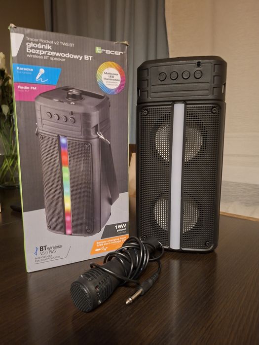 Głośnik Bluetooth TWS Rocket V2 + mikrofon |