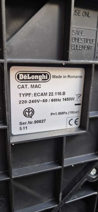 De’Longhi Magnifica S (ECAM 22.110.B)