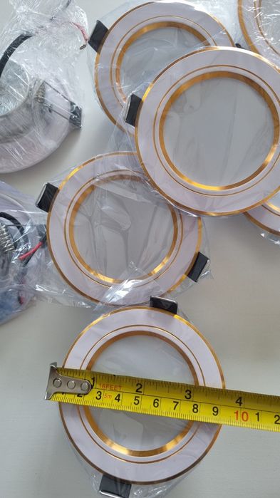 Conjunto de 10 holofotes luzes LED