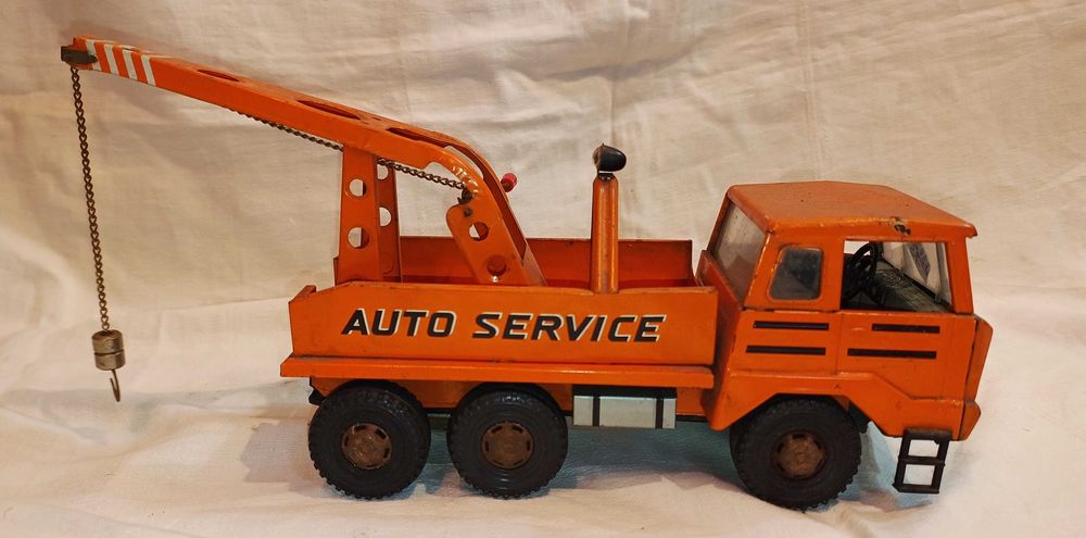 Brinquedos Vintage Chapa Comboio Camião Reboque