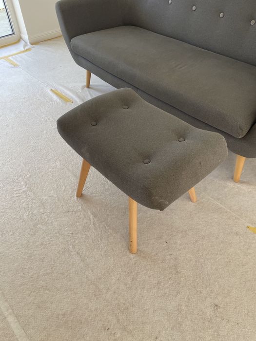 Sofa+fotel+podnóżek