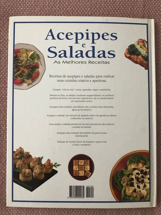 Acepipes e saladas - Cozinhas do Mundo
