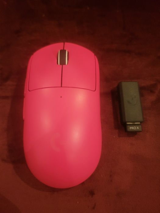 Rato Gaming Logitech G PRO X Superlight Wireless (Magenta / Rosa)
