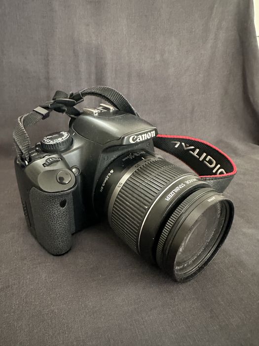 Aparat Canon EOS 450D + Canon 18-55mm + filtr UV