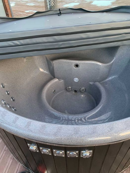 Спа-купель на дровах.Карпатский чан.Чан на дровах.Джакузи.Офуро.Купель