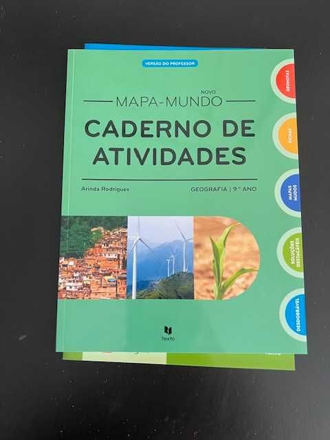 "Mapa Mundo 9" - Geografia - 9º ano – NOVO - PROJECTO PROFESSOR