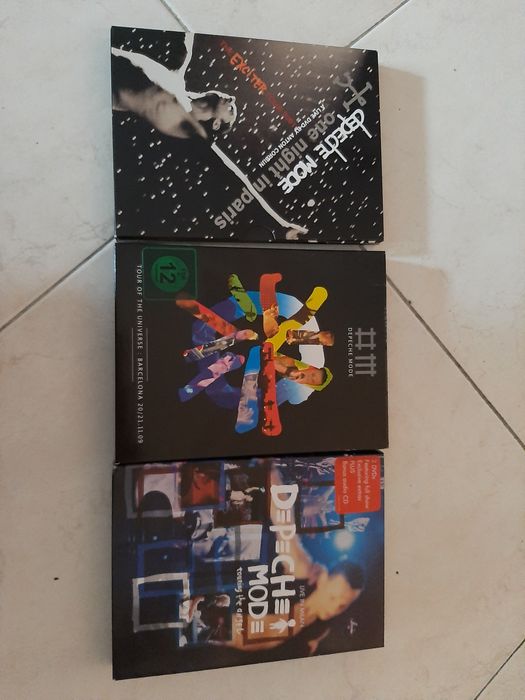 Dvd Depeche Mode Exciter Paris tour the universe Barcelona Milan angel