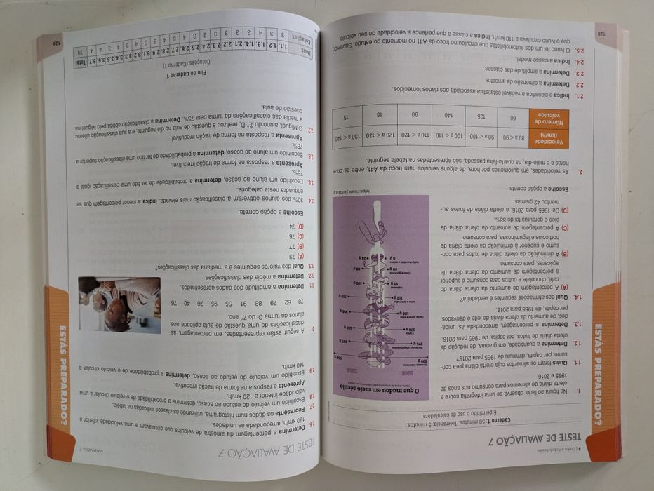 Livro Preparar os Testes Matemática 7 
Novo
