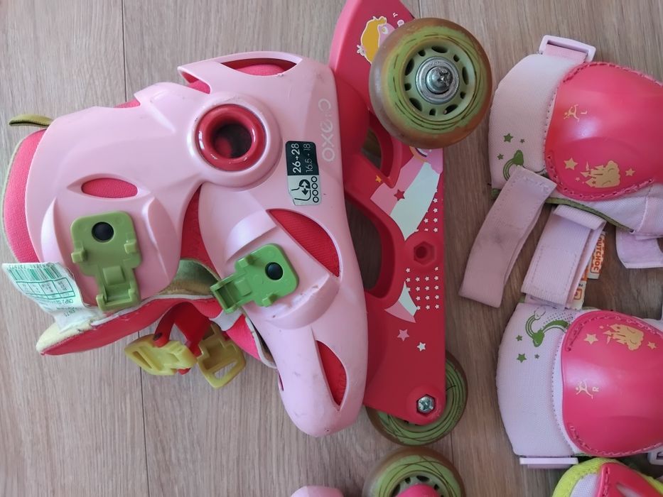 Patins criança 26-28 com protecções