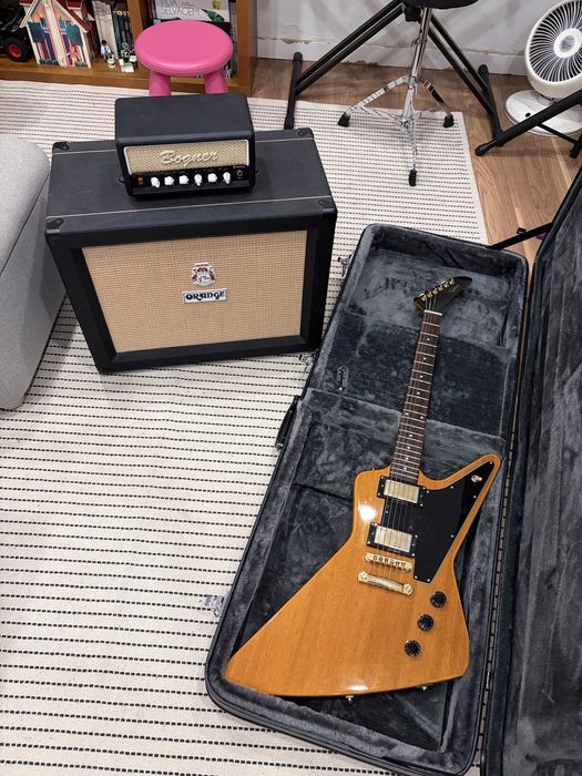 Epiphone Explorer + Bogner + Orange