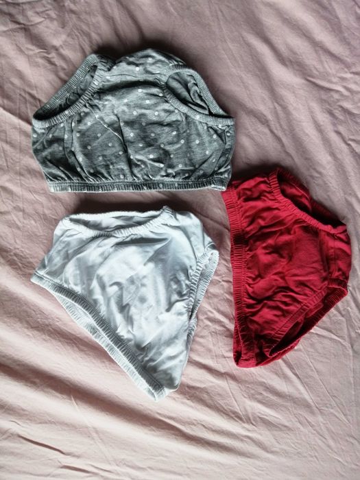 2 rampersy stan idealny, kombinezon, bluzka, majtki roz.86 dziewczynka