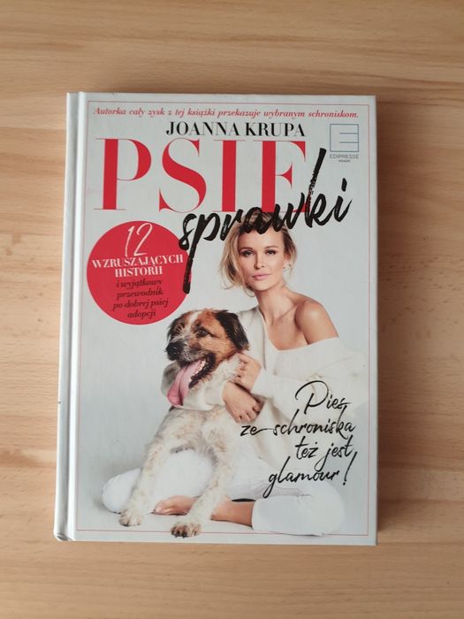 Książka psie sprawki joanna krupa przwodnik