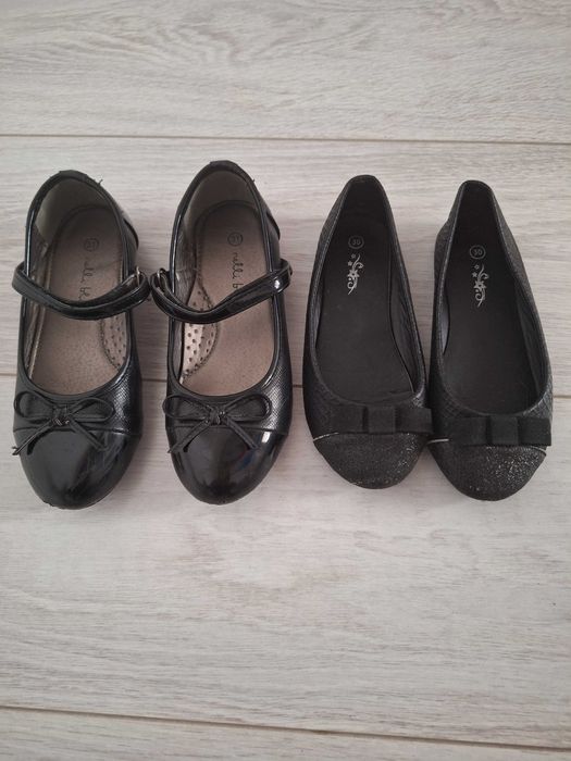 2 pary balerinki Nelli Blue roz.30 i 31
