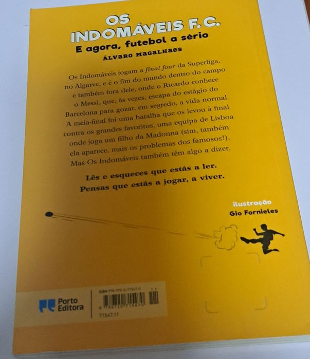 Livro os Indomável F.C. de Álvaro Magalhães