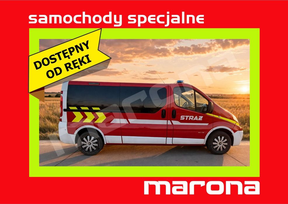 Renault Trafic  strażacki, ratowniczy, lekki, specjalny, osp